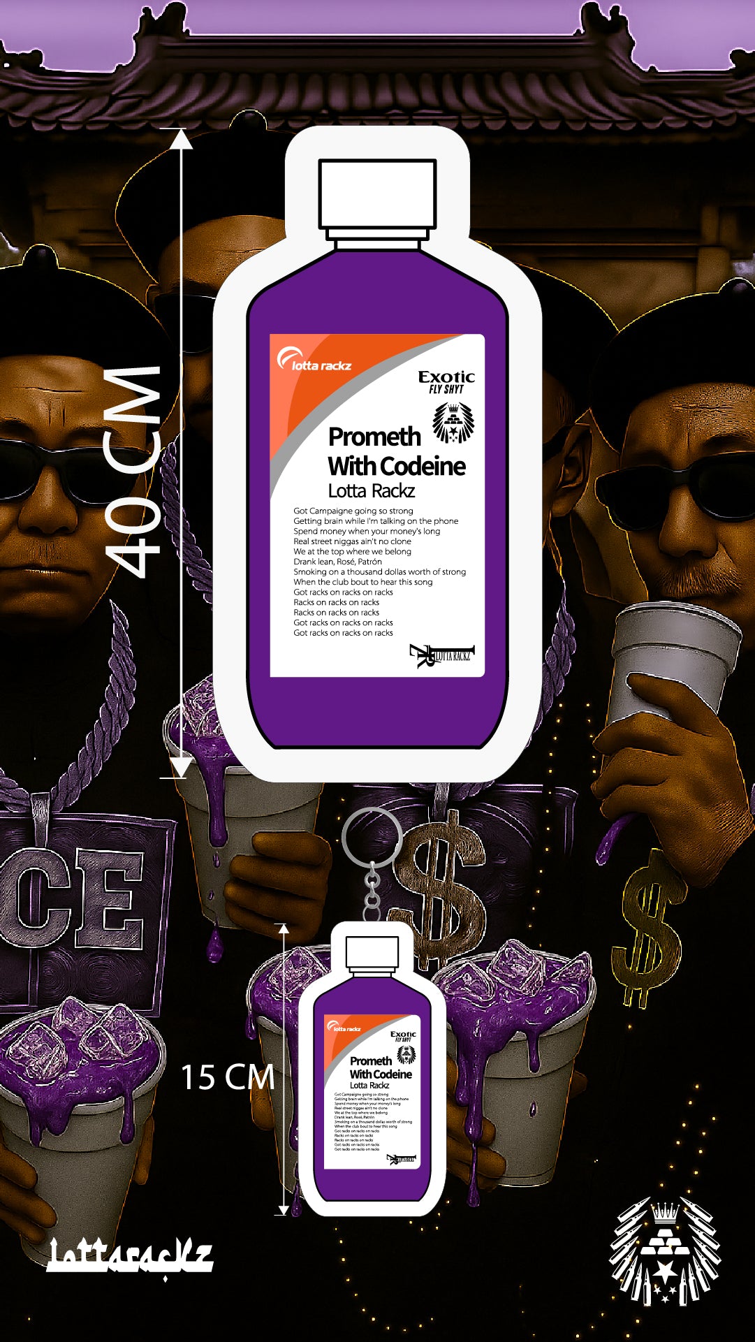 "LEAN BOTTLE" PILLOW SET (SS25)