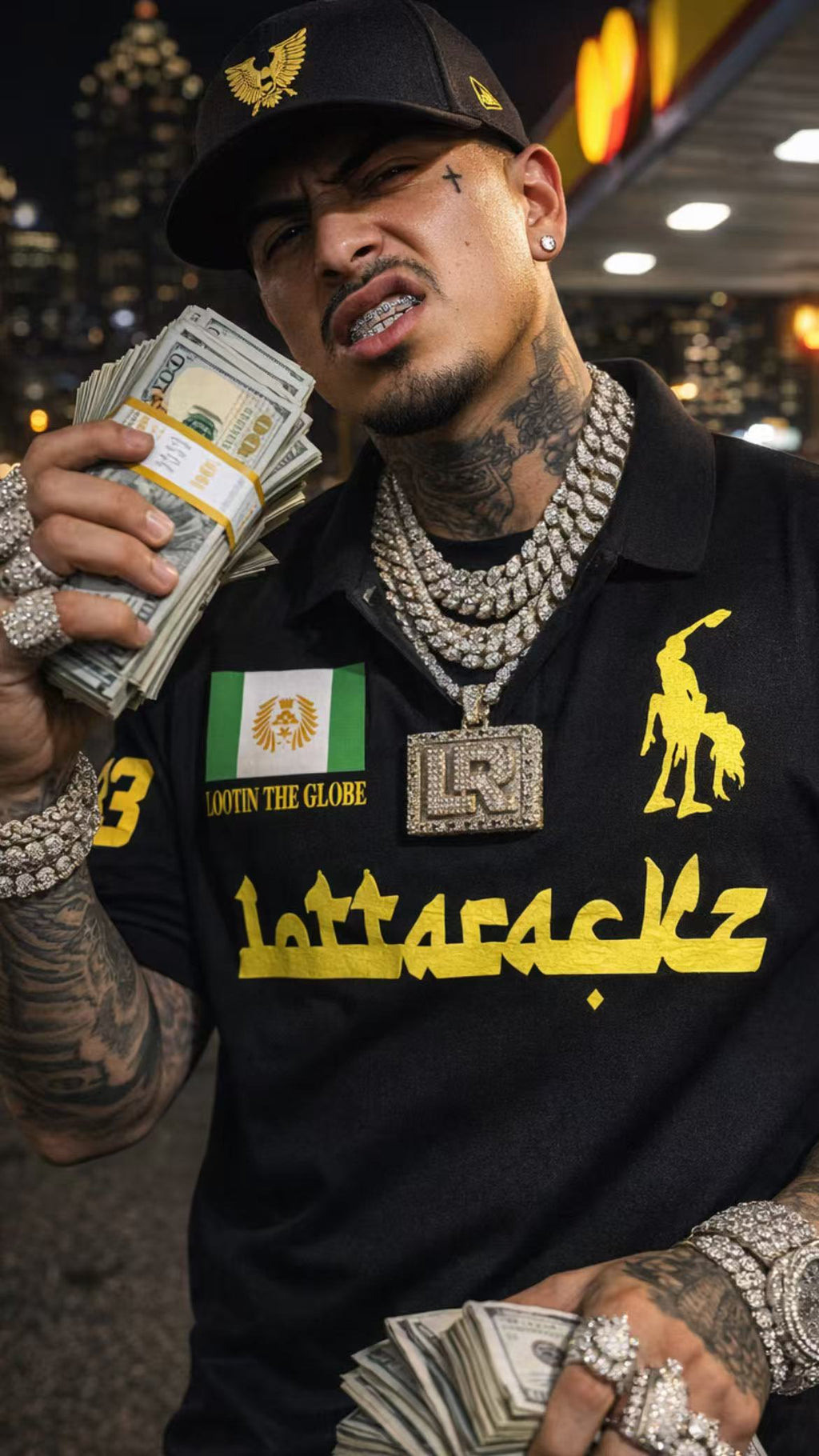 "WAR FLAG" POLO SHIRT (AW25)