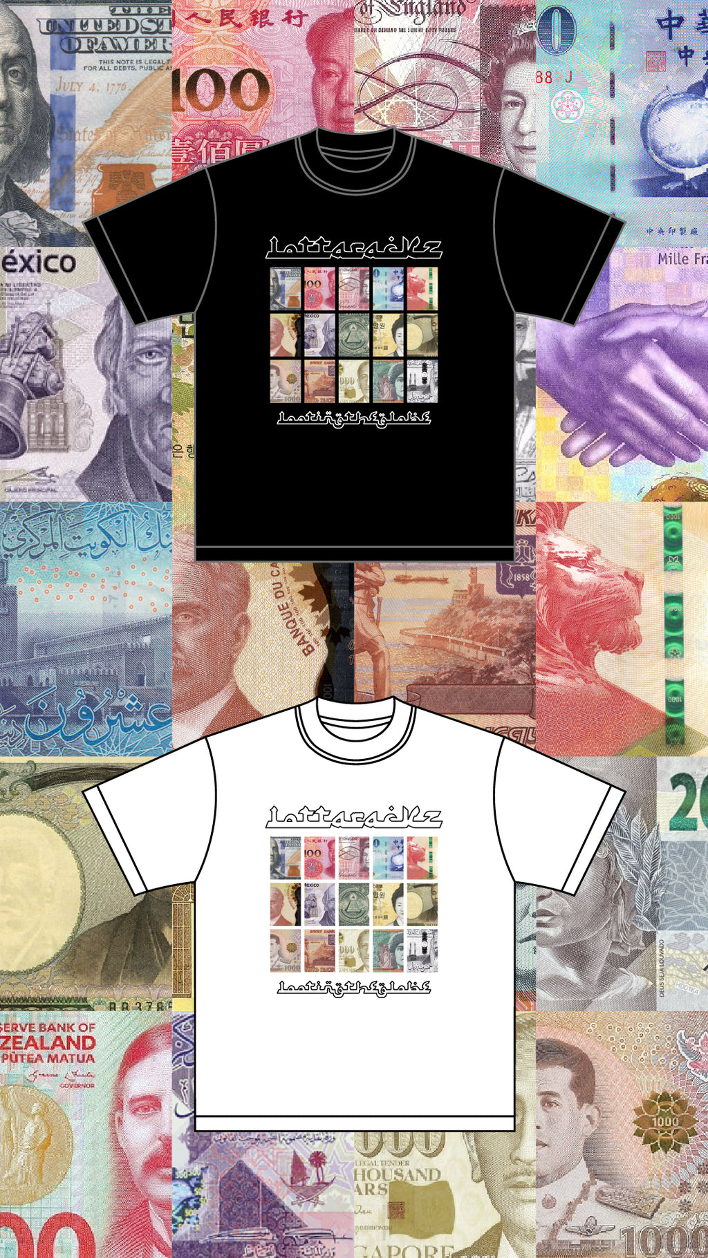 "GLOBAL RACKZ" TEE (SS25)